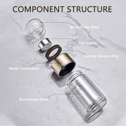 Teava 3-in-1 Smart Tea Infuser Bottle - Teava